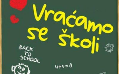 PRVI DAN ŠKOLE I RASPORED SATI